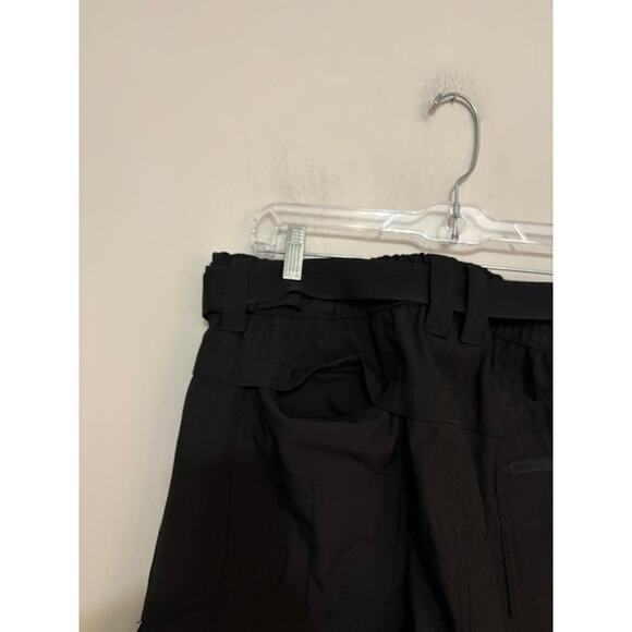 Gerry Snow Pants Mens Large Black Cargo Snowboard Ski Lined Belted Warm - Picture 6 of 8